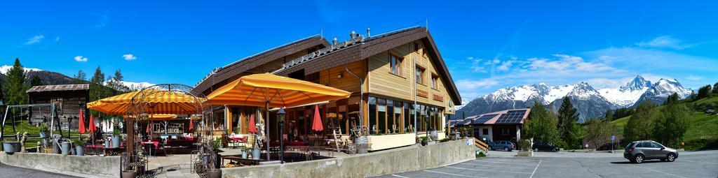 Hotel-Restaurant Ronalp Bürchen エクステリア 写真