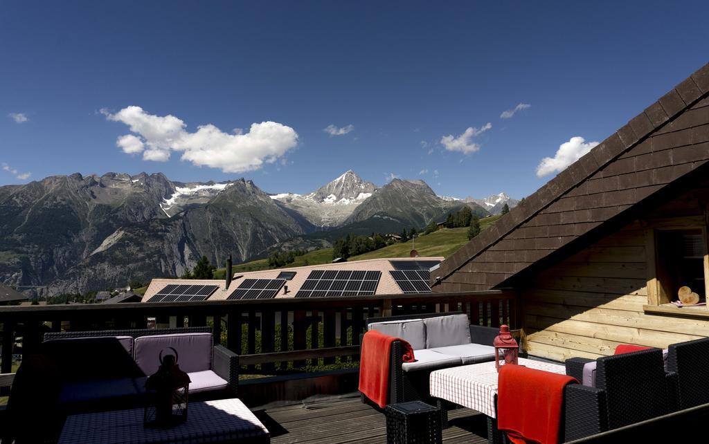 Hotel-Restaurant Ronalp Bürchen エクステリア 写真